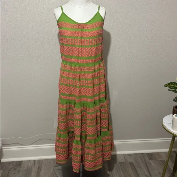 Devotion TWINS Arsida Embroidered Pink and Green Maxi Dress is available  for purchase on au PAY Market - Imported Goods Online Store Co.Ltd. | au  PAY Market - Online Shopping Site